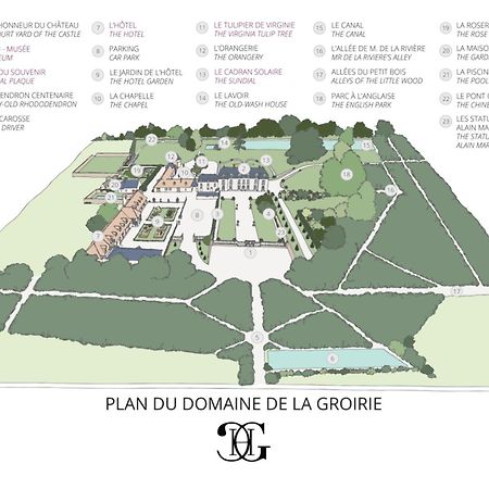 Hotel Du Domaine De La Groirie - Le Mans Trangé 외부 사진