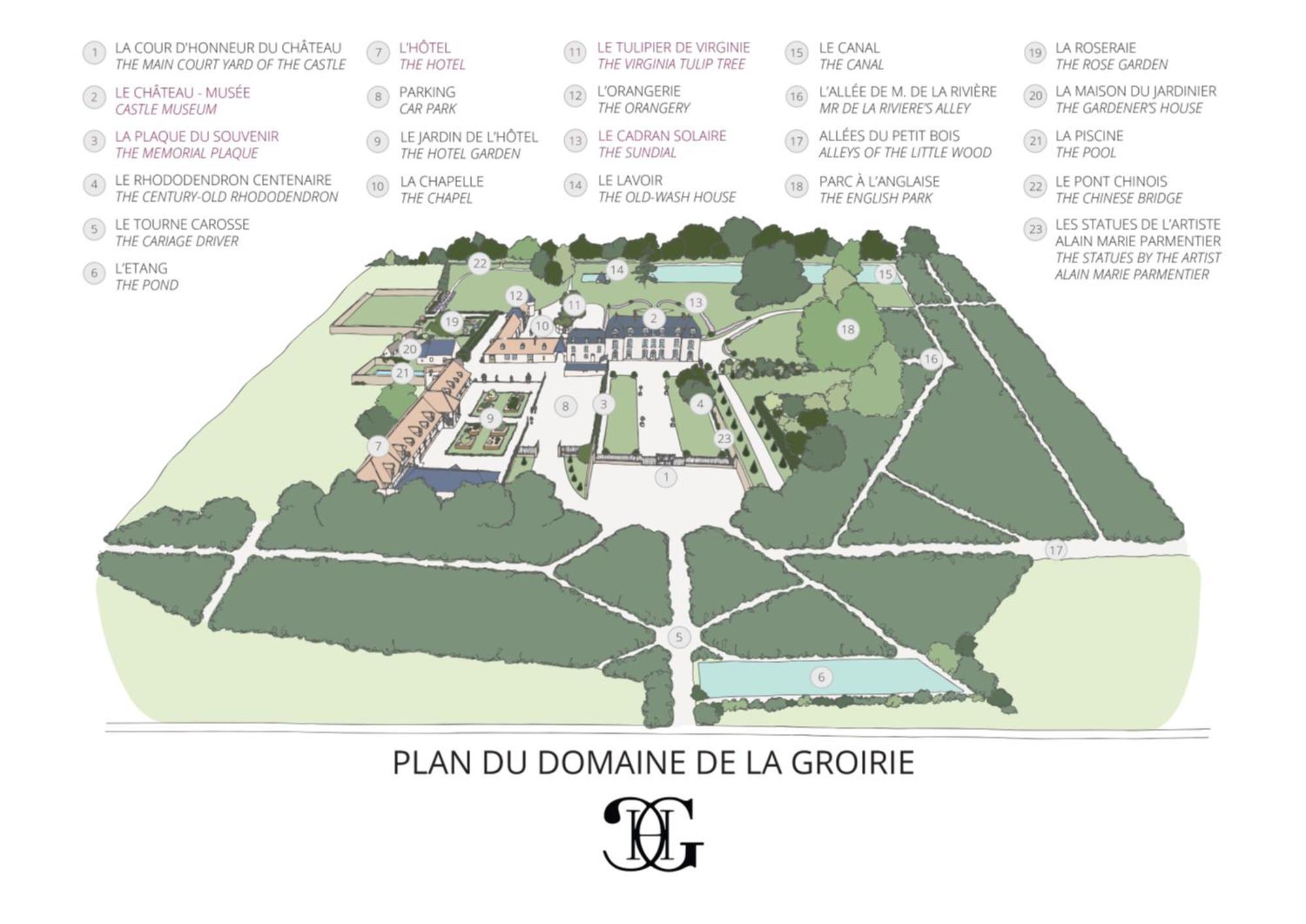 Hotel Du Domaine De La Groirie - Le Mans Trangé 외부 사진